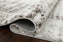 Loloi II Bliss Shag Collection - Shags Power Loomed Rug in Grey & Cream (BLS-07)
