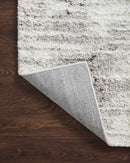 Loloi II Bliss Shag Collection - Shags Power Loomed Rug in Grey & Cream (BLS-07)