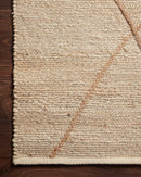 Loloi II Bodhi Collection - Contemporary Hand Woven Rug in Ivory & Natural (BOD-01)