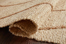 Loloi II Bodhi Collection - Contemporary Hand Woven Rug in Ivory & Natural (BOD-02)