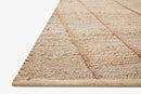 Loloi II Bodhi Collection - Contemporary Hand Woven Rug in Ivory & Natural (BOD-02)