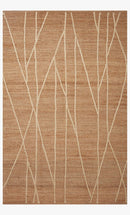 Loloi II Bodhi Collection - Contemporary Hand Woven Rug in Natural & Ivory (BOD-03)