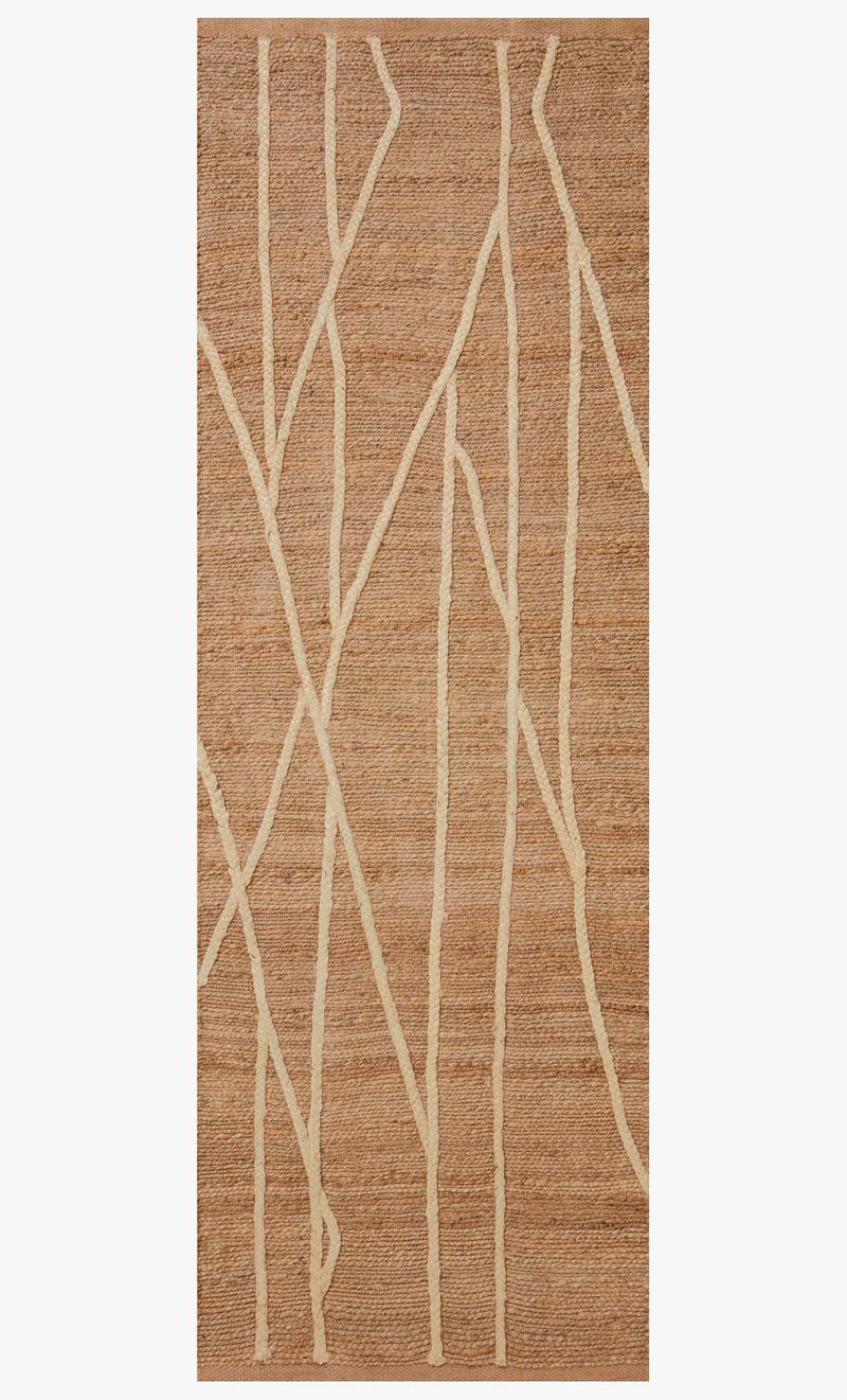 Loloi II Bodhi Collection - Contemporary Hand Woven Rug in Natural & Ivory (BOD-03)