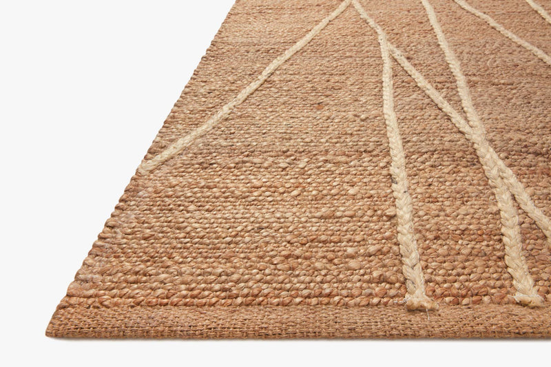 Loloi II Bodhi Collection - Contemporary Hand Woven Rug in Natural & Ivory (BOD-03)