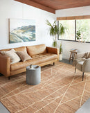 Loloi II Bodhi Collection - Contemporary Hand Woven Rug in Natural & Ivory (BOD-03)