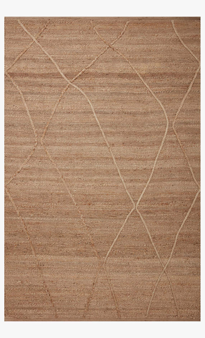 Loloi II Bodhi Collection - Contemporary Hand Woven Rug in Natural & Natural (BOD-05)