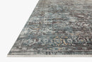 Loloi Bonney Collection - Traditional Power Loomed Rug in Slate & Teal (BNY-05)