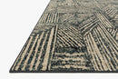 Loloi II Bowery Collection - Contemporary Power Loomed Rug in Midnight & Taupe (BOW-01)