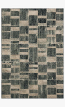 Loloi II Bowery Collection - Contemporary Power Loomed Rug in Storm & Sand (BOW-03)