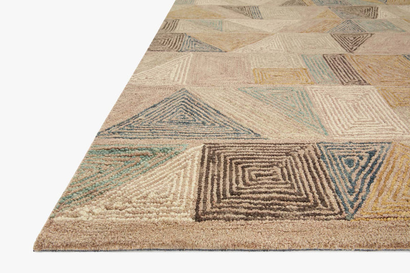 Justina Blakeney x Loloi Berkeley Collection - Contemporary Hooked Rug in Apricot (BRK-03)