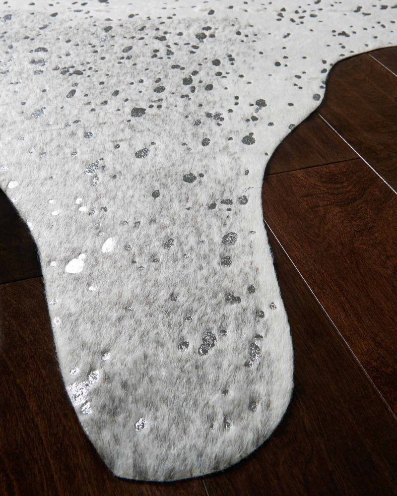 Loloi II Bryce Collection - Contemporary Power Loomed Rug in Grey & Silver (BZ-02)