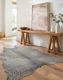 Loloi II Bryce Collection - Contemporary Power Loomed Rug in Graphite & Silver (BZ-03)
