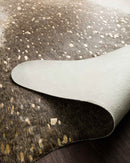 Loloi II Bryce Collection - Contemporary Power Loomed Rug in Mocha & Gold (BZ-04)