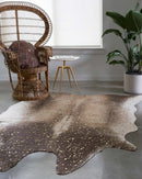 Loloi II Bryce Collection - Contemporary Power Loomed Rug in Mocha & Gold (BZ-04)