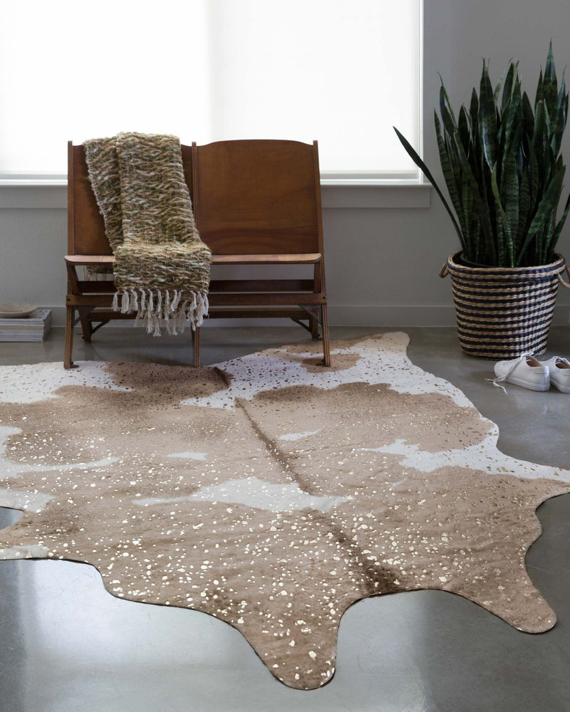 Loloi II Bryce Collection - Contemporary Power Loomed Rug in Taupe & Champagne (BZ-06)