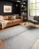 Loloi II Bryce Collection - Contemporary Power Loomed Rug in Stone & Silver (BZ-09)