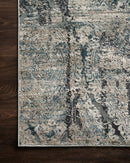 Loloi Cascade Collection - Contemporary Power Loomed Rug in Taupe & Blue (CAS-01)