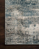 Loloi Cascade Collection - Contemporary Power Loomed Rug in Ocean & Grey (CAS-05)