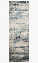 Loloi Cascade Collection - Contemporary Power Loomed Rug in Ocean & Grey (CAS-05)