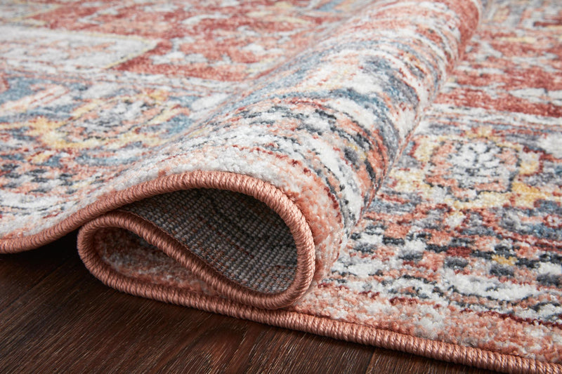 Loloi II Cassandra Collection - Traditional Power Loomed Rug in Rust & Multi (CSN-01)