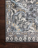 Loloi II Cassandra Collection - Traditional Power Loomed Rug in Charcoal & Gold (CSN-02)