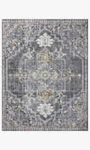 Loloi II Cassandra Collection - Traditional Power Loomed Rug in Charcoal & Gold (CSN-02)