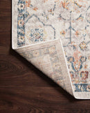 Loloi II Cassandra Collection - Traditional Power Loomed Rug in Dove & Navy (CSN-03)