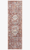 Loloi II Cassandra Collection - Traditional Power Loomed Rug in Rust & Ivory (CSN-03)
