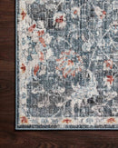 Loloi II Cassandra Collection - Traditional Power Loomed Rug in Blue & Rust (CSN-04)
