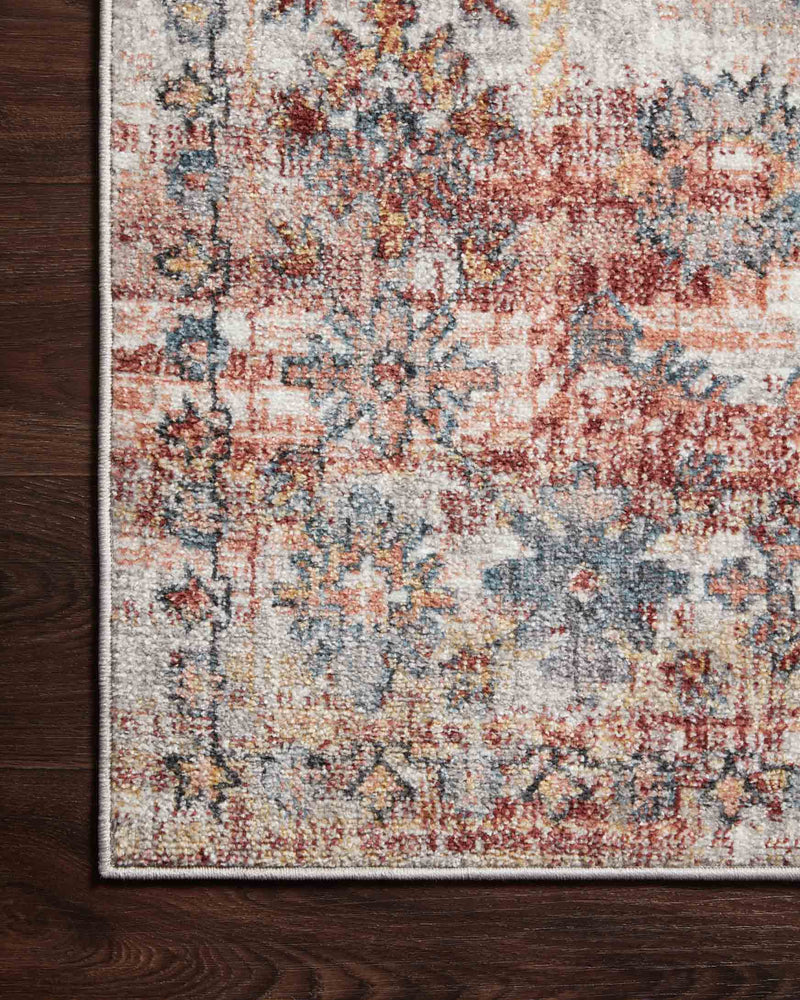 Loloi II Cassandra Collection - Traditional Power Loomed Rug in Rust (CSN-06)