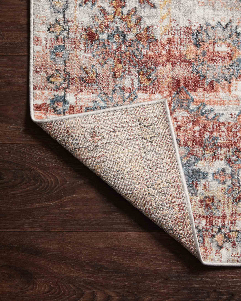 Loloi II Cassandra Collection - Traditional Power Loomed Rug in Rust & Multi (CSN-06)
