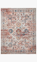 Loloi II Cassandra Collection - Traditional Power Loomed Rug in Rust (CSN-06)