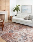 Loloi II Cassandra Collection - Traditional Power Loomed Rug in Rust (CSN-06)