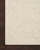 Loloi Cecelia Collection - Contemporary Hand Tufted Rug in Ivory & Ivory (CEC-01)