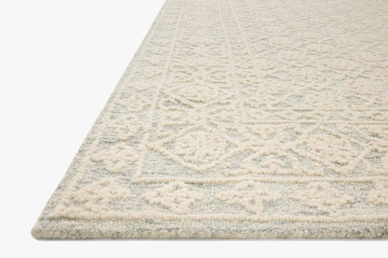 Loloi Cecelia Collection - Contemporary Hand Tufted Rug in Mist & Ivory (CEC-01)