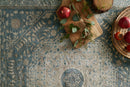 Loloi Century Collection - Transitional Power Loomed Rug in Blue & Sand (CQ-01)