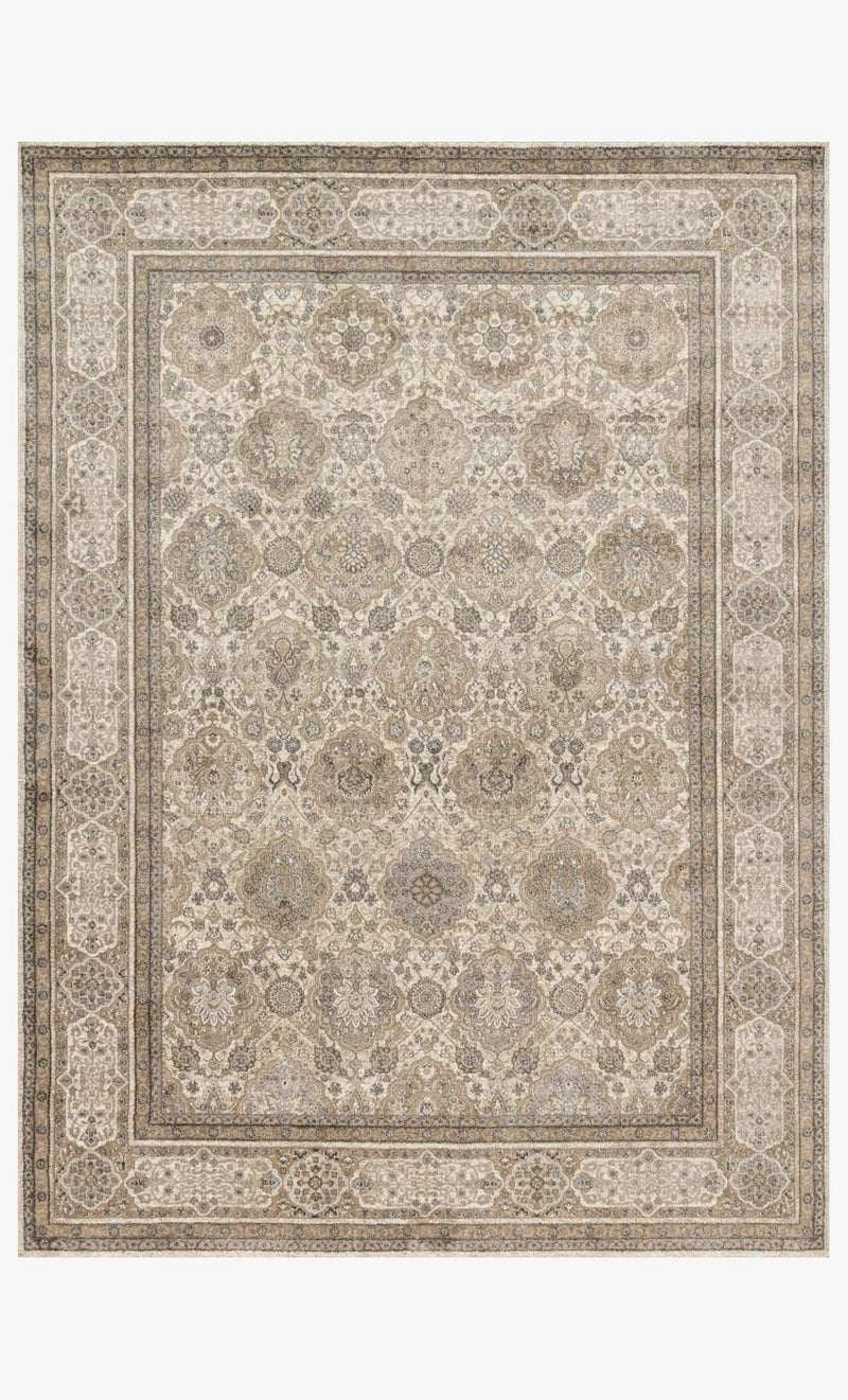 Loloi Century Collection - Transitional Power Loomed Rug in Sand & Taupe (CQ-05)