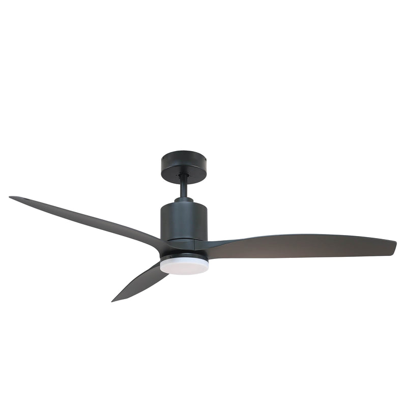 Forno Voce Tripolo 60-Inch Voice Activated Smart Ceiling Fan in Black (CF00260-BL1)