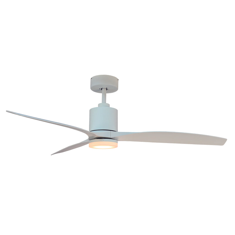 Forno Voce Tripolo 60-Inch Voice Activated Smart Ceiling Fan in White (CF00260-WH1)