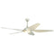 Forno Voce Fabrica 66-Inch Voice Activated Smart Ceiling Fan in Champagne (CF01566-CP1)