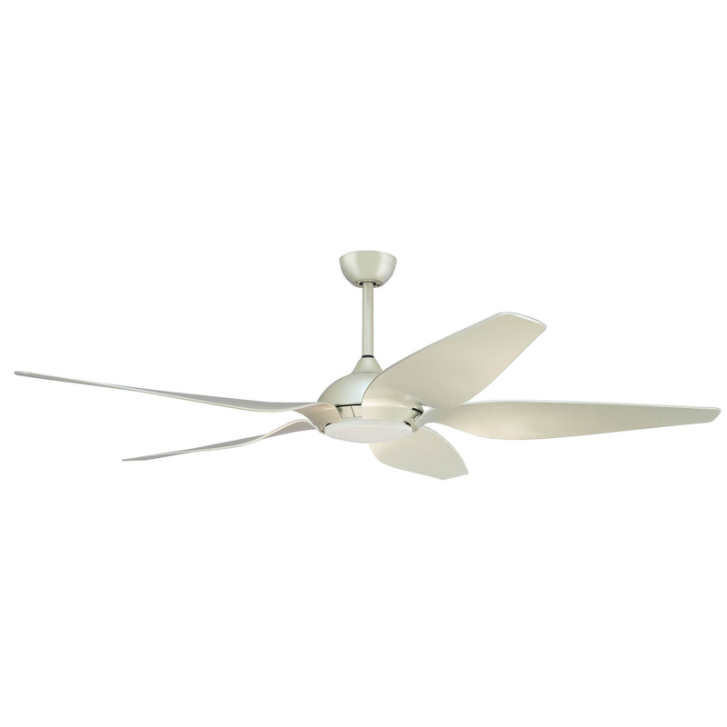 Forno Voce Fabrica 66-Inch Voice Activated Smart Ceiling Fan in Champagne (CF01566-CP1)