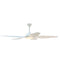Forno Voce Fabrica 66-Inch Voice Activated Smart Ceiling Fan in White (CF01566-WH1)