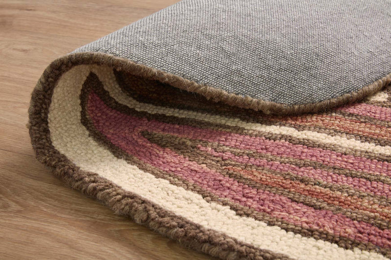 Justina Blakeney x Loloi Chaya Collection - Contemporary Hooked Rug in Berry & Spice (CHY-01)