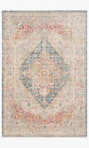 Loloi Claire Collection - Traditional Power Loomed Rug in Blue (CLE-04)