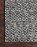 Loloi Cole Collection - Indoor/Outdoor Power Loomed Rug in Denim & Grey (COL-02)