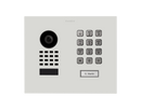 DoorBird D1101KH Modern Flush-Mount IP Video Door Station, 1 Call Button in Traffic White, RAL 9016