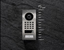DoorBird D1101V Surface-Mount IP Video Intercom, 1 Call Button in Stainless Steel V2A
