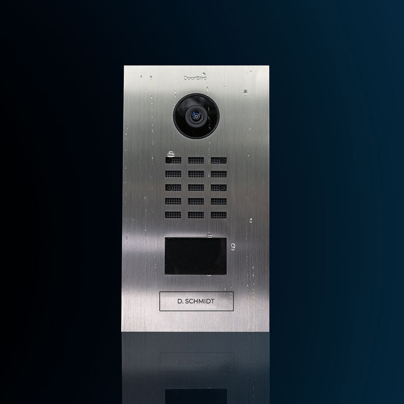 DoorBird D2101V IP Video Door Station, 1 Call Button in  Stainless Steel V2A