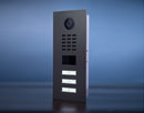 DoorBird D2103V IP Video Door Station, 3 Call Button in Anthracite Grey, RAL 7016