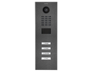 DoorBird D2104V IP Video Door Station, 4 Call Button in DB 703 Stainless Steel